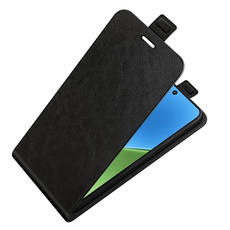Для Xiaomi 15 Чехол с отделениями для карт Вертикальный флип Кожаный чехол для телефона - Черный