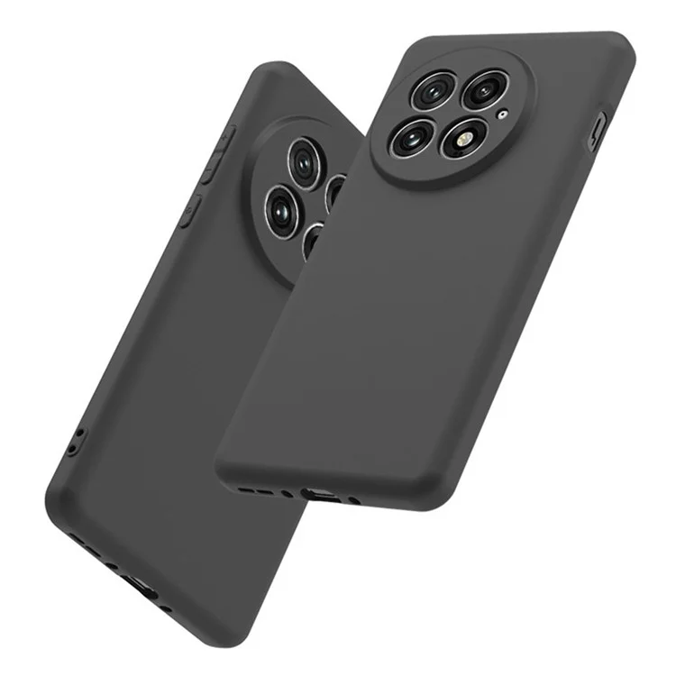 Funda MS Series de WANLONFENG para OnePlus 13 de TPU con cubierta trasera mate y cristal templado