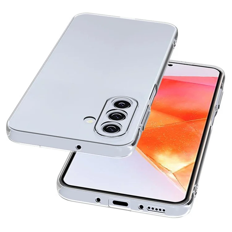 Прозрачный чехол для телефона Samsung Galaxy A26 5G, сверхтонкий и гибкий ТПУ-чехол на заднюю панель