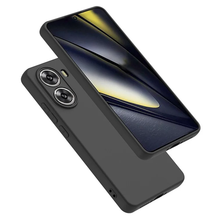 Funda para Xiaomi Poco X7 Pro 5G, fina, de TPU mate y suave
