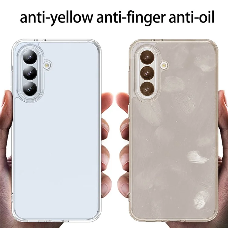 Оптовая закупка чехла для Samsung Galaxy A36 5G, совместимого с MagSafe, с устойчивым к царапинам корпусом из ПК+ТПУ - прозрачный