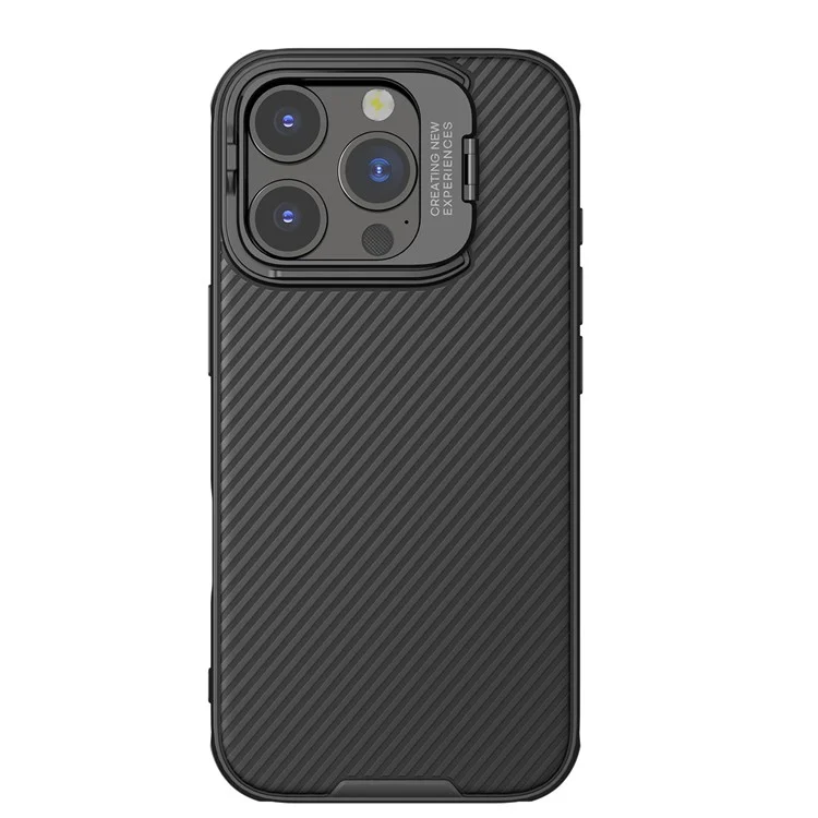 Capa NILLKIN Camshield Prop Series para iPhone 16 Pro Compatível com MagSafe Capa de telefone TPU+PC com moldura de lente
