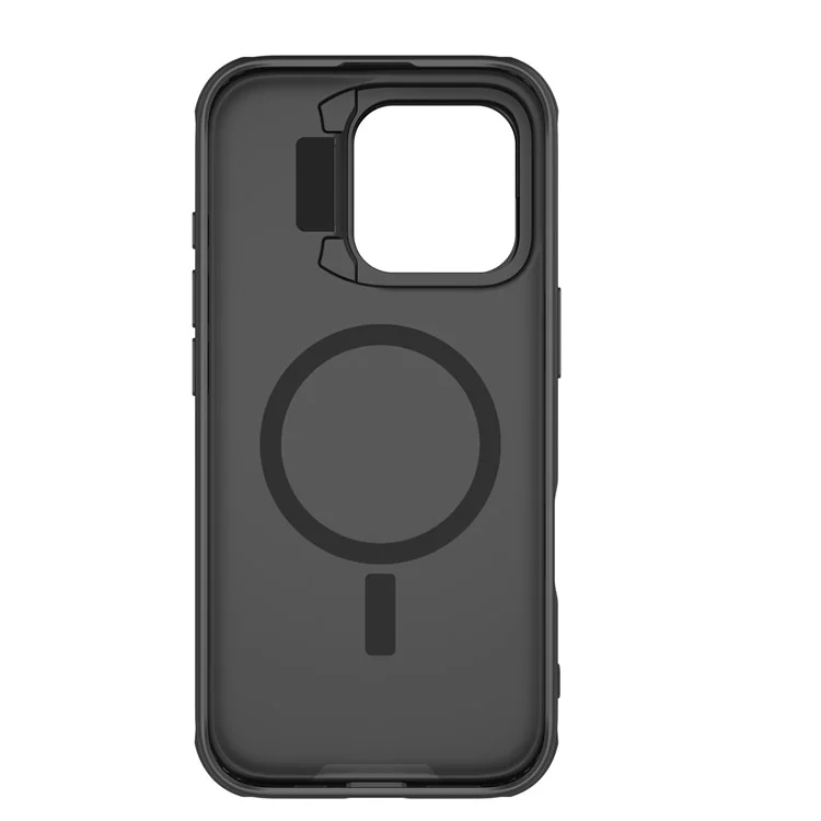 Capa NILLKIN Camshield Prop Series para iPhone 16 Pro Compatível com MagSafe Capa de telefone TPU+PC com moldura de lente