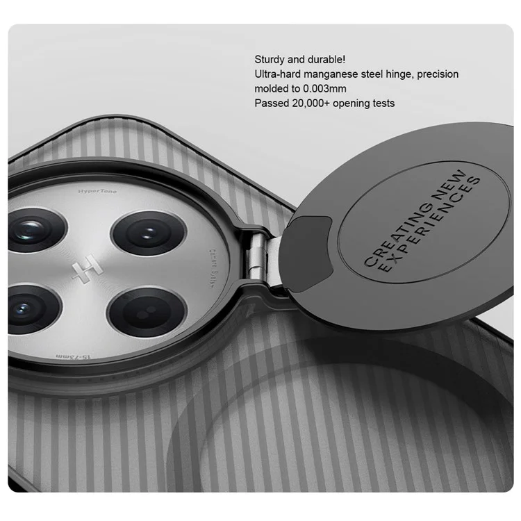 NILLKIN Camshield Prop Series Hülle für Oppo Find X8 5G, kompatibel mit MagSafe, TPU+PC Handyhülle mit Kamera-Schieber