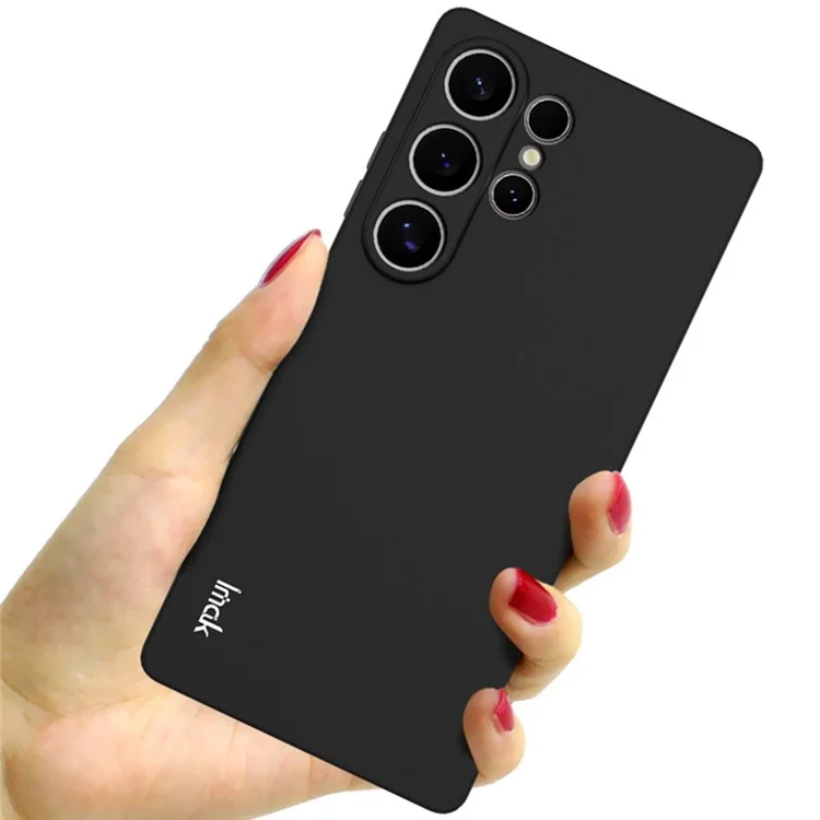 Coque pour Samsung Galaxy S25 Ultra de la série IMAK UC-3, mate, anti-traces de doigts, en TPU souple.