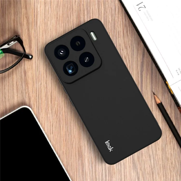 Capa IMAK UC-3 Series para Xiaomi 15 Pro, fosca, anti-impressão digital, em TPU macio