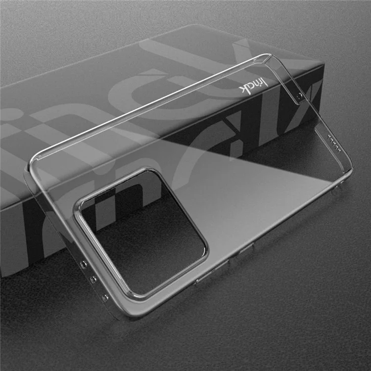 Coque de protection en cristal IMAK II Pro pour Xiaomi 14T, étui transparent en PC.