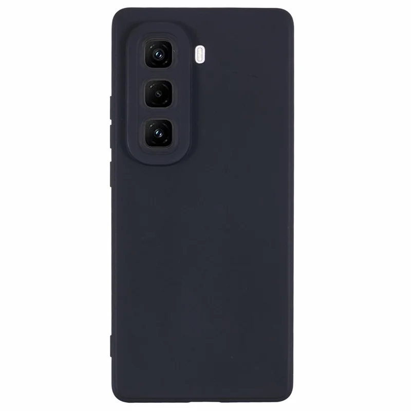 Funda para Infinix Hot 50 Pro+ 4G, cortes precisos, borde recto, TPU a prueba de golpes - Negro