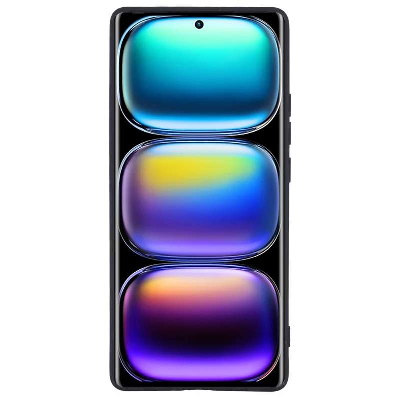 Funda para Infinix Hot 50 Pro+ 4G, cortes precisos, borde recto, TPU a prueba de golpes - Negro