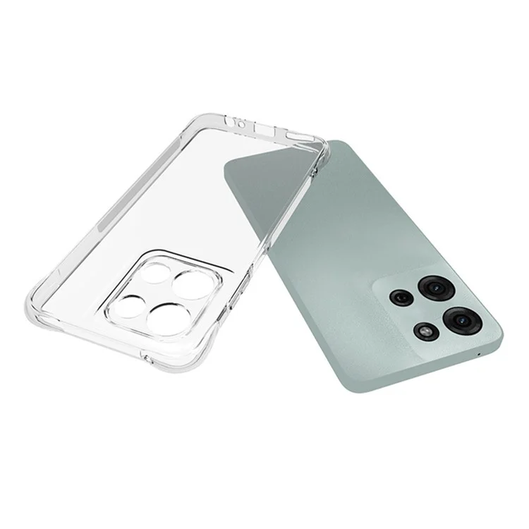 Für Motorola Moto G Play (2025) 4G TPU-Handyhülle, rutschfest, transparente Handyhülle