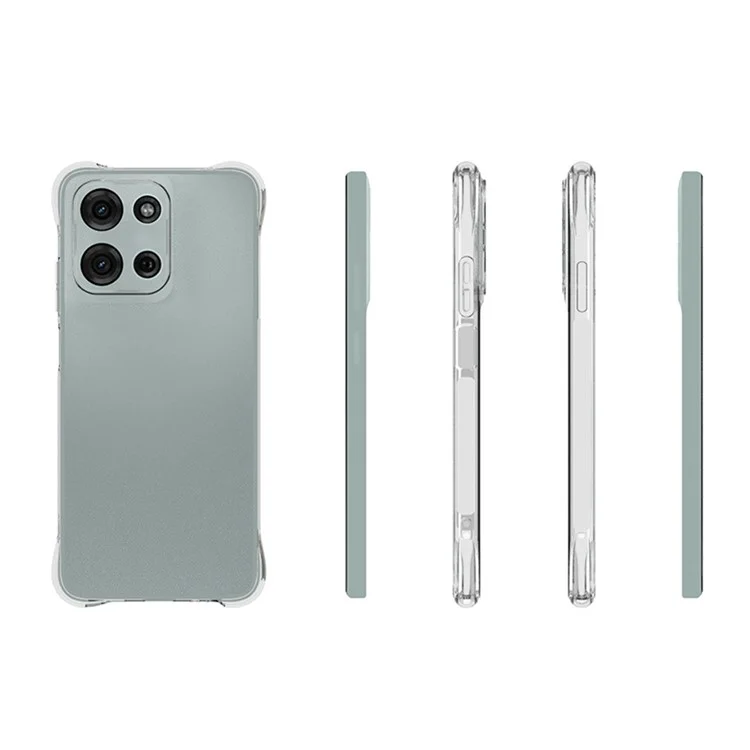 Für Motorola Moto G Play (2025) 4G TPU-Handyhülle, rutschfest, transparente Handyhülle