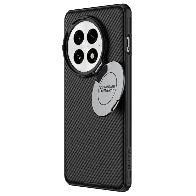 NILLKIN Camshield Prop Series Hülle für OnePlus 13 mit Kameraschutz aus PC + TPU - Schwarz