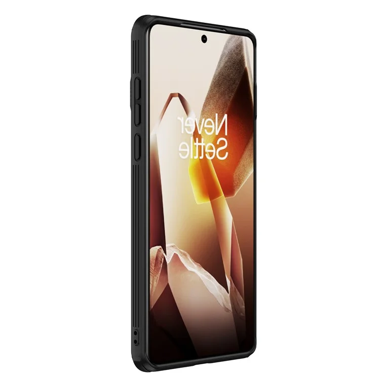 NILLKIN Camshield Prop Series Hülle für OnePlus 13 mit Kameraschutz aus PC + TPU - Schwarz