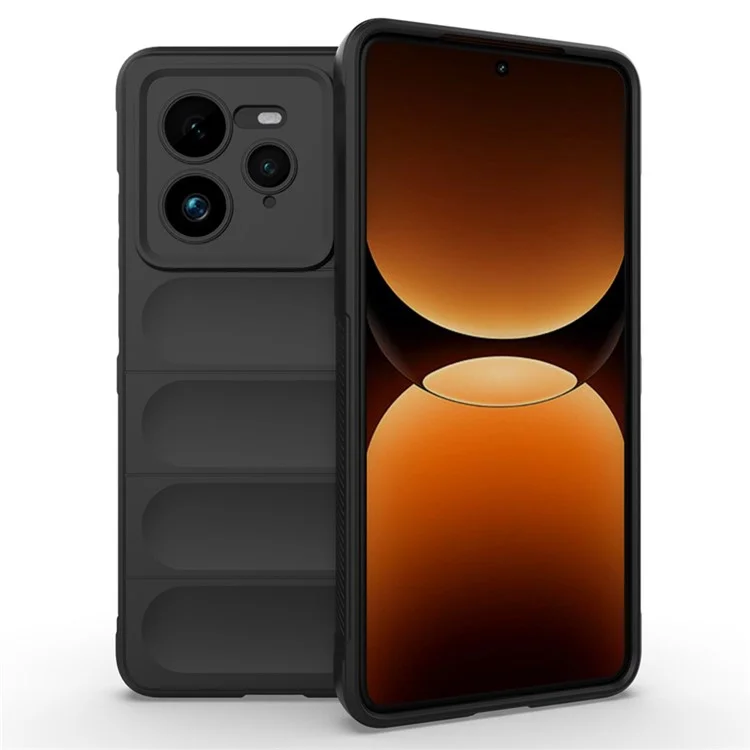 Coque de protection antichoc en TPU souple pour Realme GT 7 Pro 5G - Noir