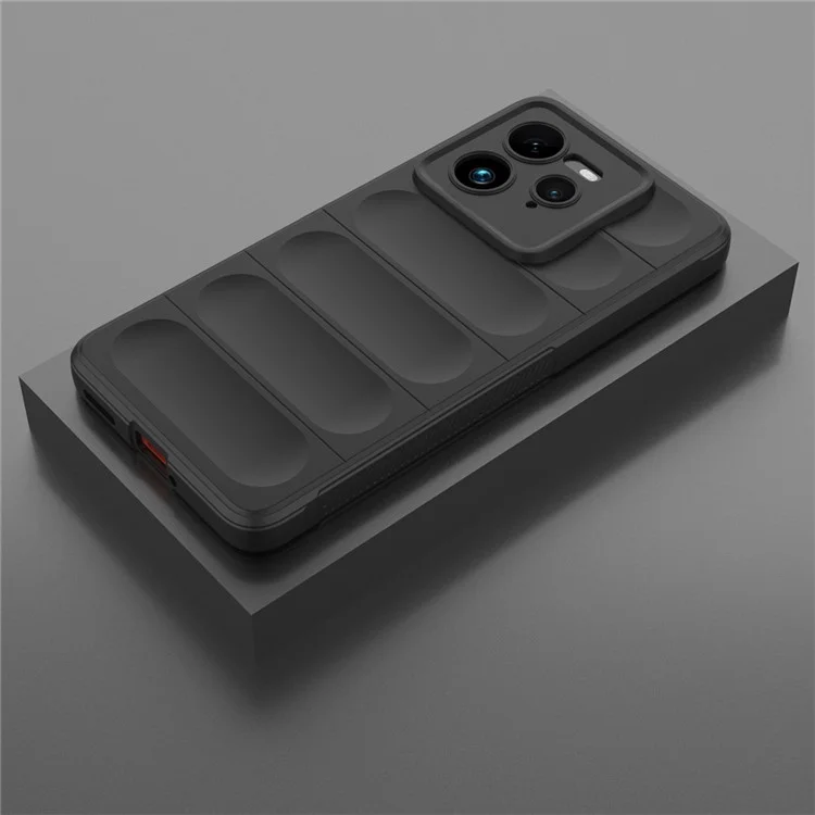 Coque de protection antichoc en TPU souple pour Realme GT 7 Pro 5G - Noir