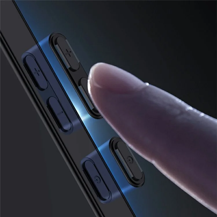 Für vivo Y19s 4G Hülle Holzmaserung PU-Leder beschichtete PC+TPU Handyhülle - Schwarz