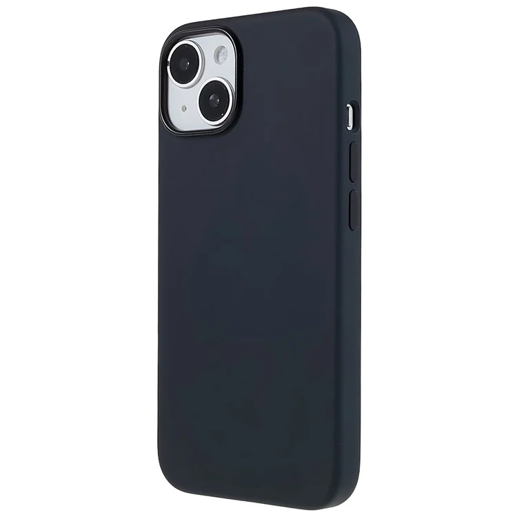 Magnetic Silicone Case for iPhone 14 Anti-Drop Phone Case Anti-Scratch Protective Phone Cover - Black