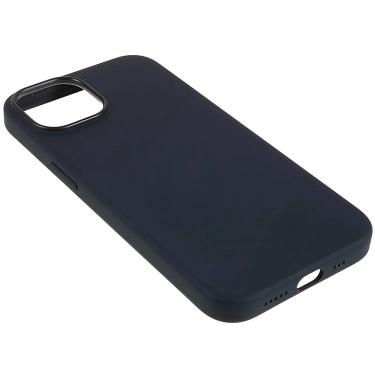 Magnetic Silicone Case for iPhone 14 Anti-Drop Phone Case Anti-Scratch Protective Phone Cover - Black
