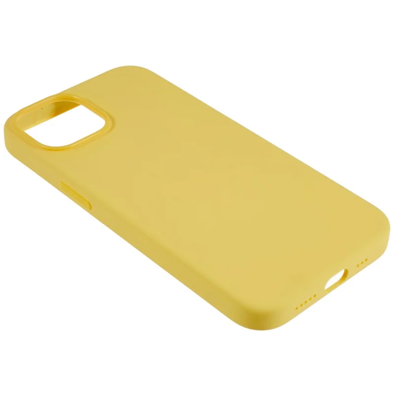 Magnetic Phone Case for iPhone 14 Pro Anti-Fall Silicone Case Anti-Scratch Protective Phone Cover - Yellow