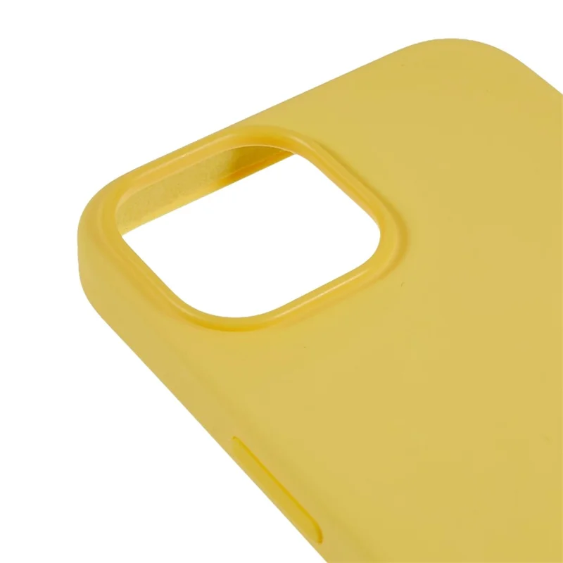 Magnetic Phone Case for iPhone 14 Pro Anti-Fall Silicone Case Anti-Scratch Protective Phone Cover - Yellow