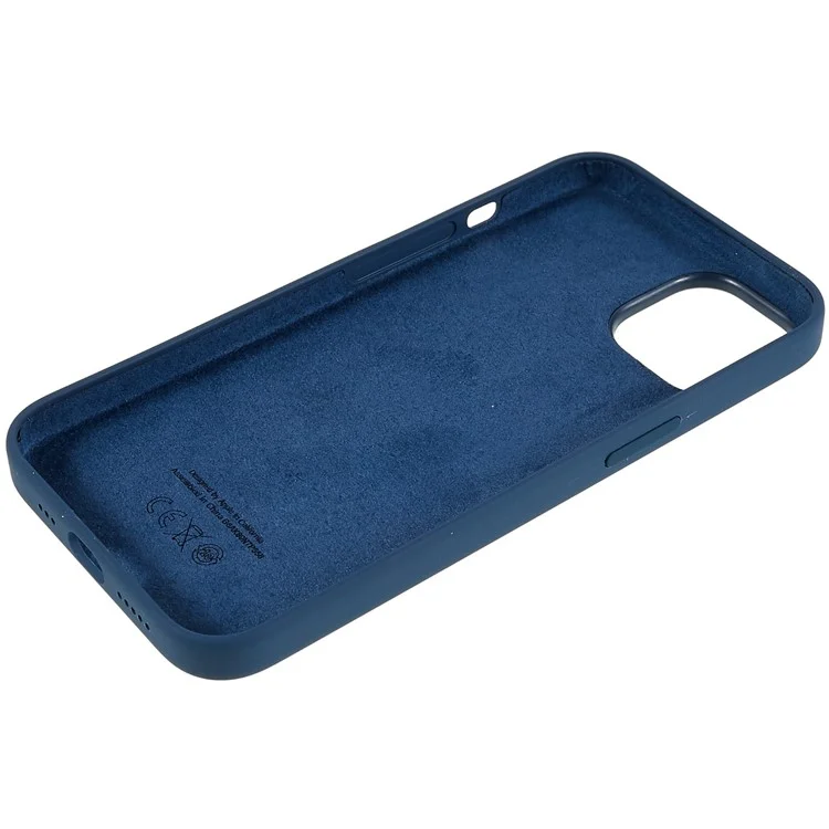 Anti-Fall Phone Case for iPhone 14 Pro Max Magnetic Silicone Case Anti-Scratch Protective Phone Cover - Blue