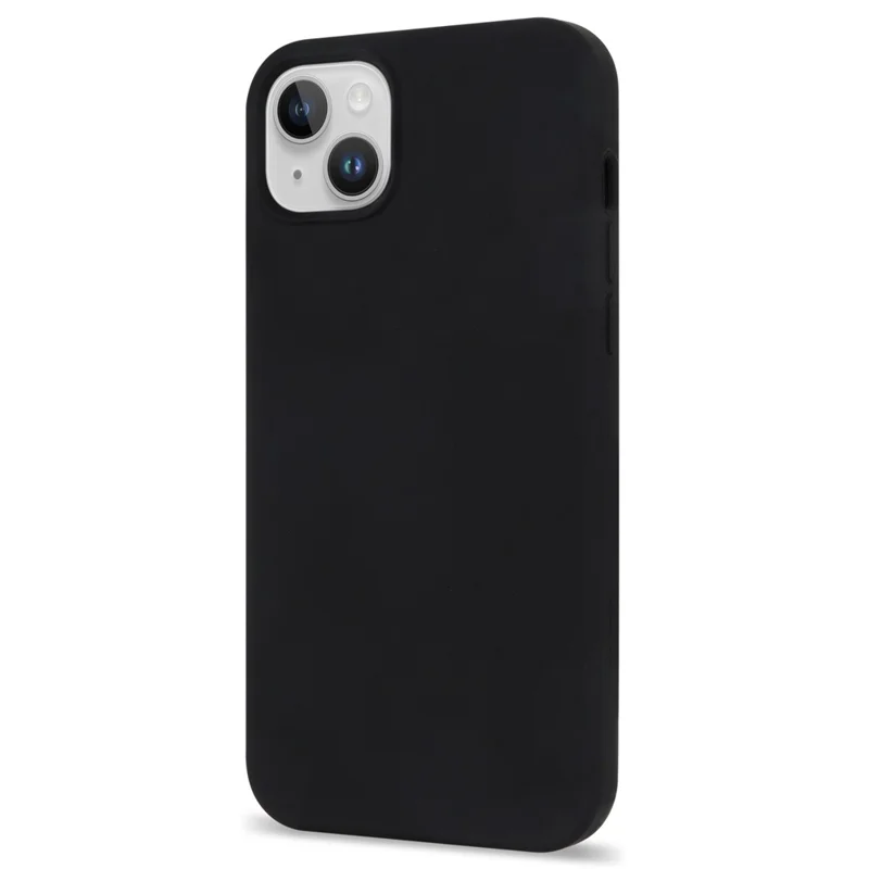 Capa para iPhone 14 à prova de choque, de silicone macio - Preta