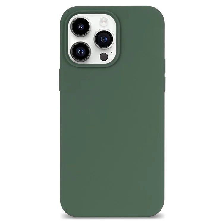Custodia per iPhone 13 Pro Max, antiurto, in morbido silicone - Verde