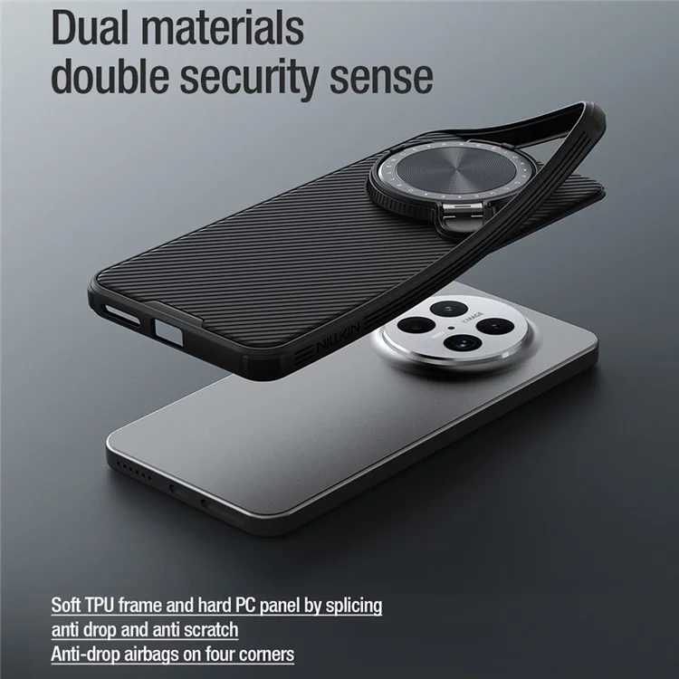 NILLKIN Camshield Prop Series per Custodia Huawei Mate 70 Protezione scorrevole fotocamera PC + Copertura telefonica TPU