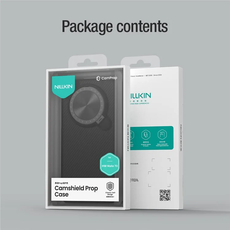 NILLKIN Camshield Prop Series per Custodia Huawei Mate 70 Protezione scorrevole fotocamera PC + Copertura telefonica TPU