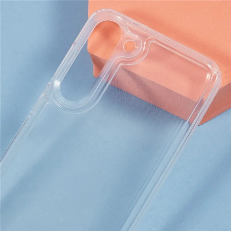 Für Samsung Galaxy S23 Hülle HD Clear Soft TPU Handy Rückseite Abdeckung Airbag Schutz