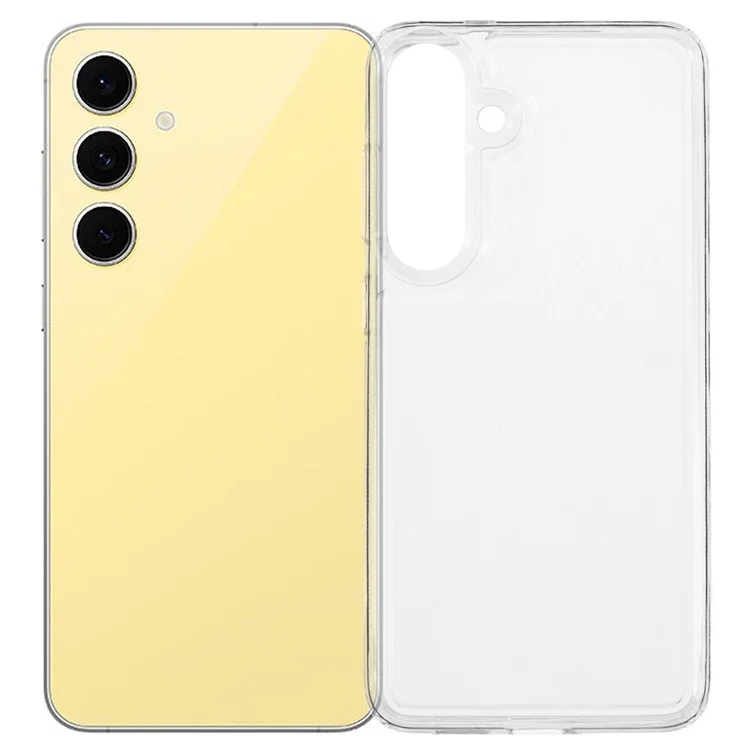 Für das Samsung Galaxy S24 FE Case HD Clear Soft TPU Handyhülle mit Airbag-Schutz