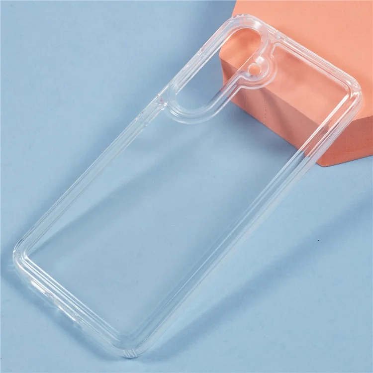 Für das Samsung Galaxy S24 FE Case HD Clear Soft TPU Handyhülle mit Airbag-Schutz
