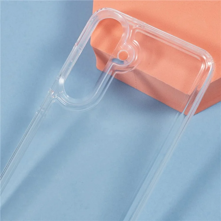 Für das Samsung Galaxy S24 FE Case HD Clear Soft TPU Handyhülle mit Airbag-Schutz