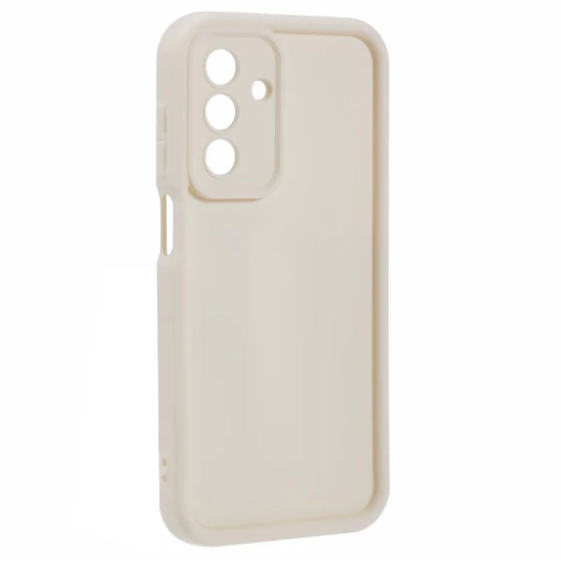 Custodia per Samsung Galaxy A26 5G con design scanalato, cover per telefono in TPU antiscivolo - Beige