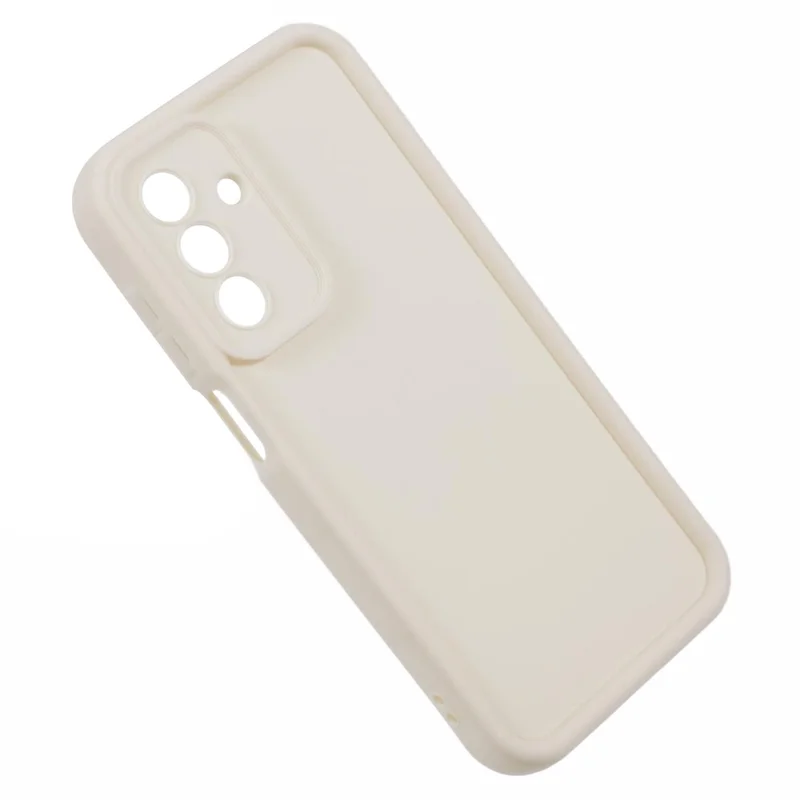 Custodia per Samsung Galaxy A26 5G con design scanalato, cover per telefono in TPU antiscivolo - Beige