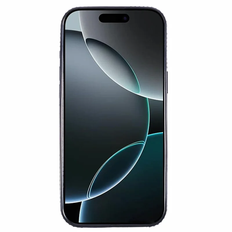 Für iPhone 16 Pro Hülle Kameraobjektiv-Schutz Klare Telefonrückseite Rhinestone-Dekor Mit Glitzerpapier - Schwarz