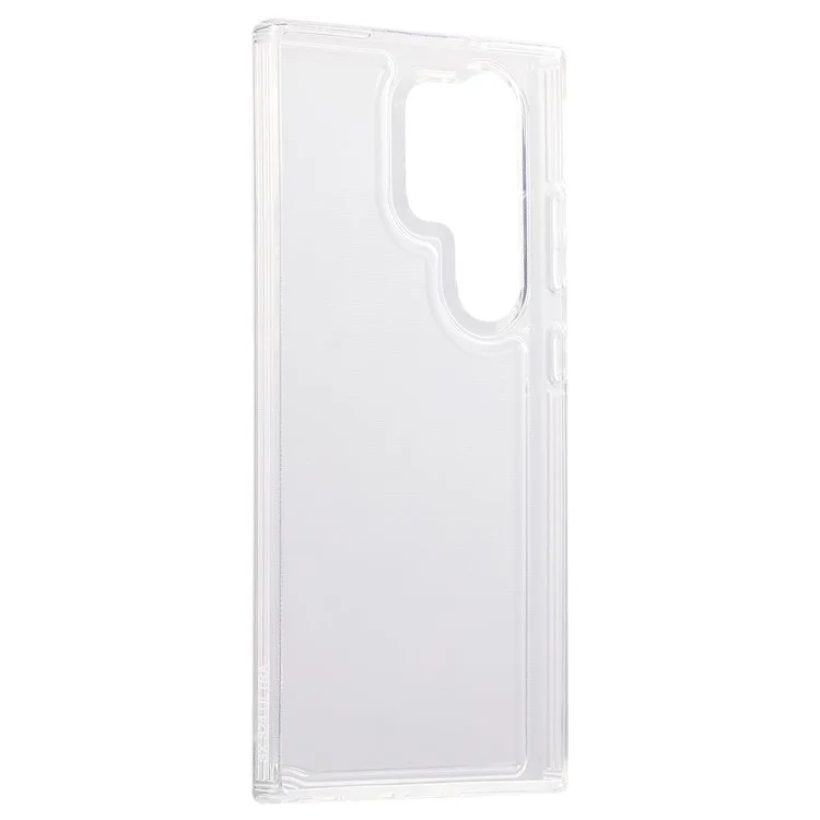 Coque pour Samsung Galaxy S25 Ultra, transparente et en TPU souple, avec protection anti-choc.