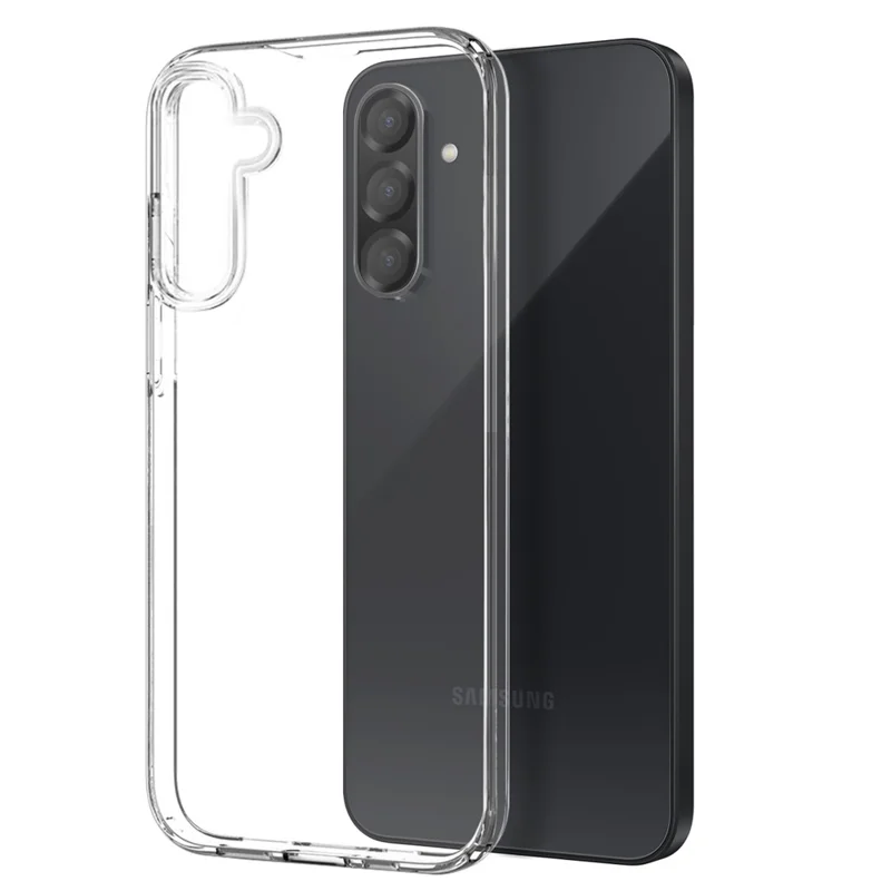 Étui de téléphone TPU pour Samsung Galaxy A56 5G / A36 5G avec protecteur d'écran avant + film pour objectif