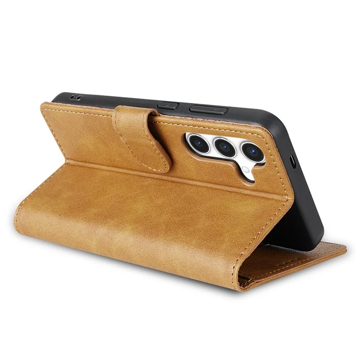 N.BEKUS CSJ-001 Custodia a portafoglio in pelle PU per Samsung Galaxy A26 5G - Marrone