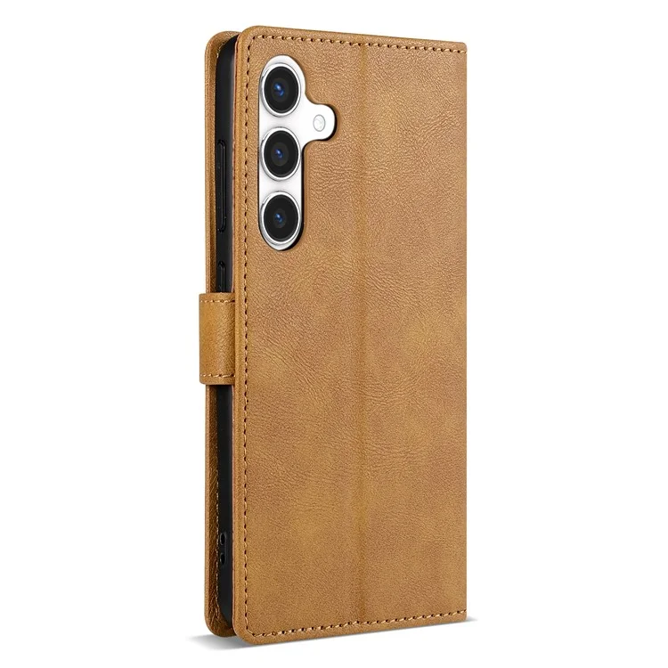 N.BEKUS CSJ-001 Custodia a portafoglio in pelle PU per Samsung Galaxy A26 5G - Marrone