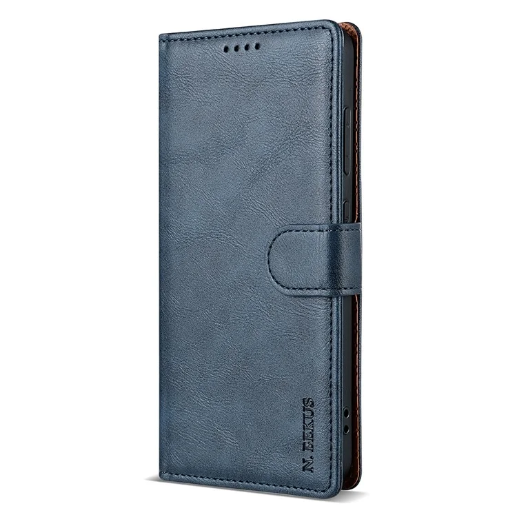 N.BEKUS CSJ-001 Custodia a portafoglio in pelle PU per Samsung Galaxy A36 5G - Blu
