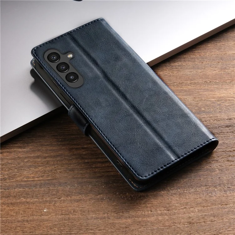 N.BEKUS CSJ-001 Custodia a portafoglio in pelle PU per Samsung Galaxy A36 5G - Blu