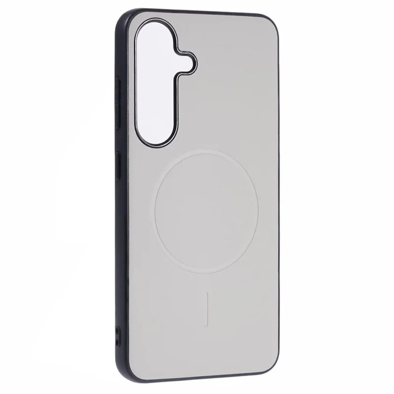 X-LEVEL för Samsung Galaxy S25+ Magnetisk Skal PC+TPU+PU Telefonbakdel - Grå