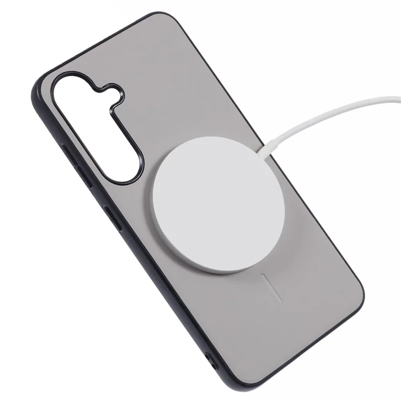 X-LEVEL för Samsung Galaxy S25+ Magnetisk Skal PC+TPU+PU Telefonbakdel - Grå