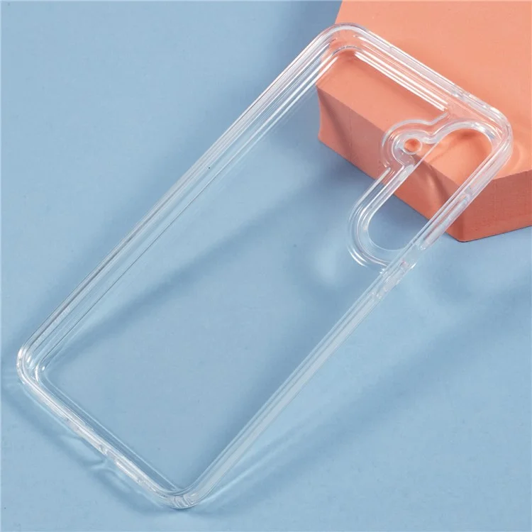 Coque de protection pour Samsung Galaxy S25 / S24, en TPU souple et transparent, avec protection anti-choc.