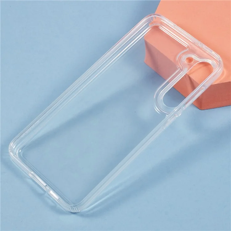 Für Samsung Galaxy S23+ Hülle Klare HD-Soft-TPU-Handyhülle mit Airbag-Schutz