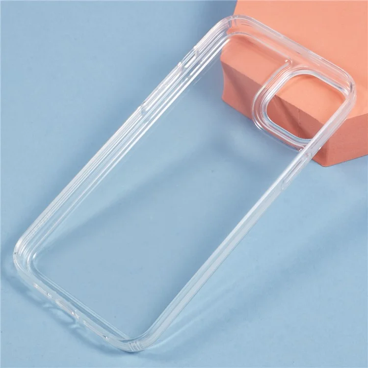 Für iPhone 14 Plus Hülle HD Clear Soft TPU Handy-Rückseite Airbag-Schutz