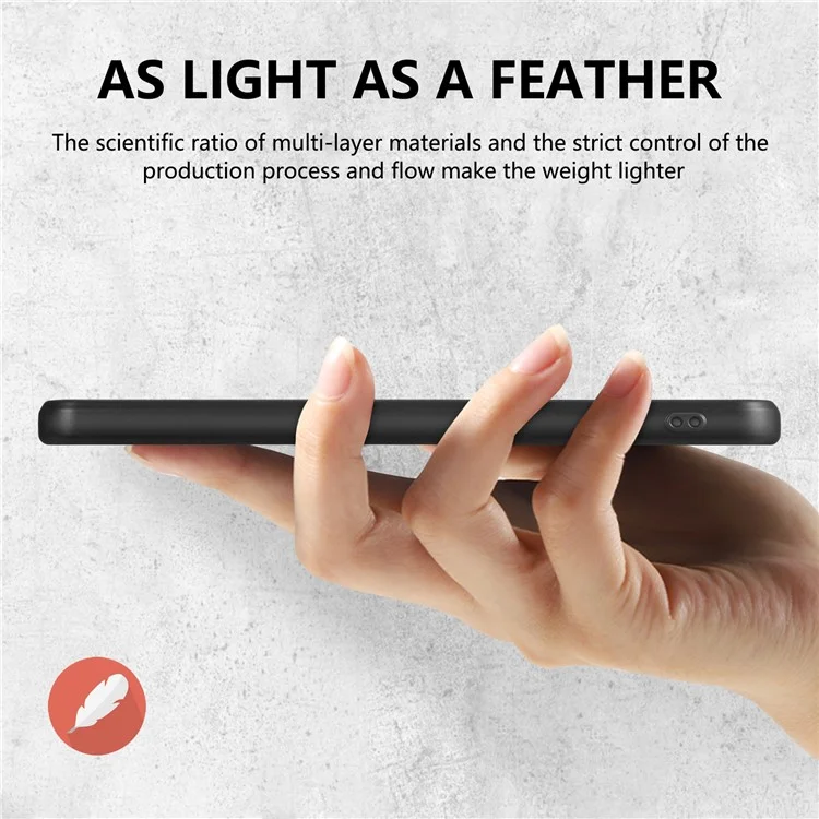 Custodia per Xiaomi Redmi Note 14 Pro+ 5G in fibra di carbonio, texture in PU+PC+TPU - Nero