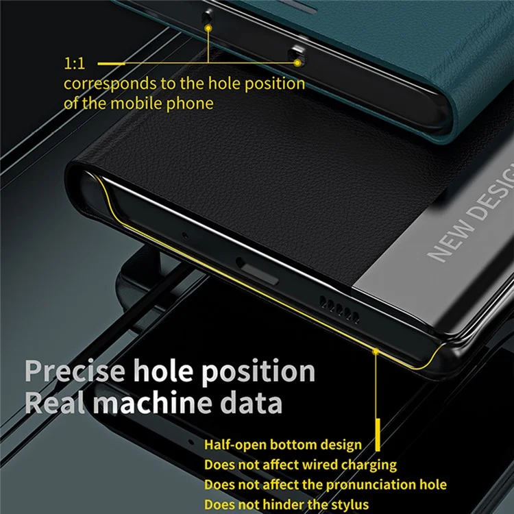For Honor Magic7 Lite 5G / X9c 5G / X60 Pro 5G Case Anti-Drop Leather Phone Cover with Stand - Green