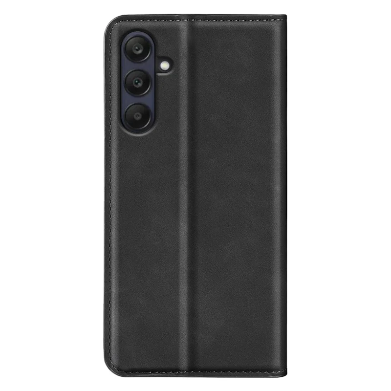 Для чехла Samsung Galaxy A26 5G с кожаным кошельком и сенсорным экраном - черный